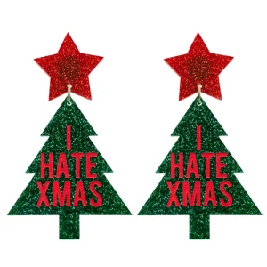 Earrings^Haus Of Dizzy 'I Love/Hate Xmas' Earrings