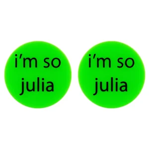 Earrings^Haus Of Dizzy 'i'm so julia' Circle Stud Earrings