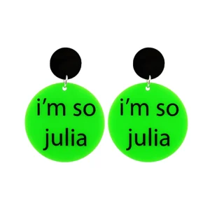 Earrings^Haus Of Dizzy 'i'm so julia' Circle Earrings