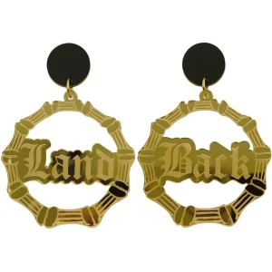 Bamboo Hoops | Earrings^Haus Of Dizzy 'Land Back' Bamboo Hoops