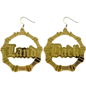 Bamboo Hoops | Earrings^Haus Of Dizzy 'Land Back' Bamboo Hoops