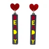 Stacked Earrings | Earrings^Haus Of Dizzy Limited Edition 'Deadly' Stacked Mirror Earrings