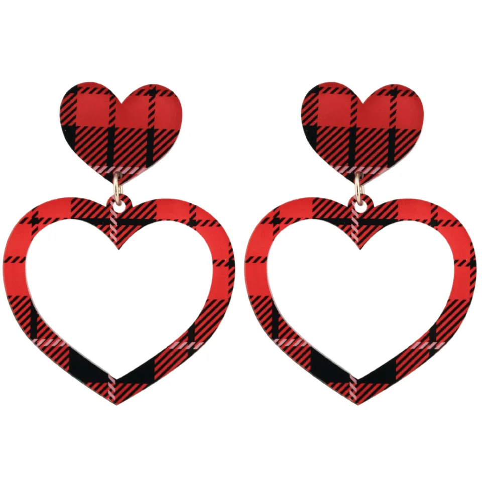haus_of_dizzy_limited_edi_0-7.webp Earrings | Barbie Hearts^Haus Of Dizzy 'Limited Edition' Barbie Heart Earrings