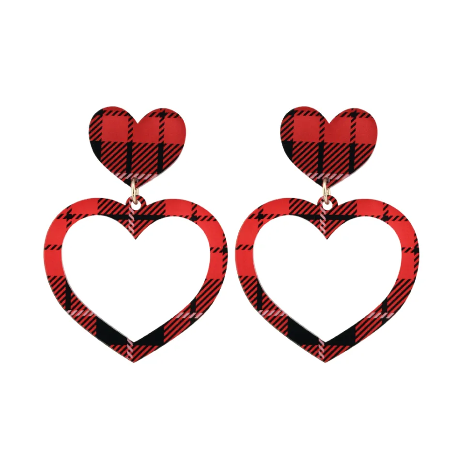haus_of_dizzy_limited_edi_1-6.webp Earrings | Barbie Hearts^Haus Of Dizzy 'Limited Edition' Barbie Heart Earrings