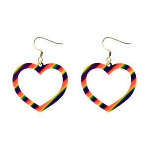 Earrings | Barbie Hearts^Haus Of Dizzy 'Limited Edition' Barbie Heart Earrings