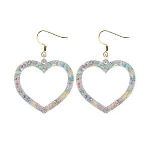 Earrings | Barbie Hearts^Haus Of Dizzy 'Limited Edition' Barbie Heart Earrings