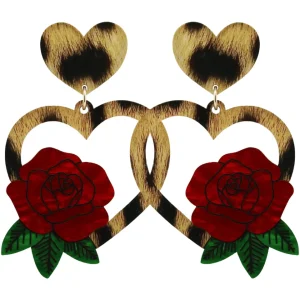 Earrings^Haus Of Dizzy 'Limited Edition' Amy Hearts