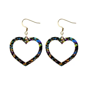 Earrings | Barbie Hearts^Haus Of Dizzy 'Limited Edition' Barbie Heart Earrings