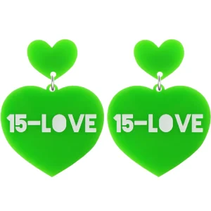 Earrings^Haus Of Dizzy '15-Love' Heart Earrings