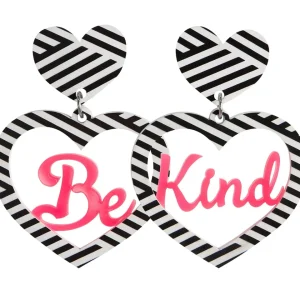 Earrings^Haus Of Dizzy Neon 'Be Kind' Heart Earrings