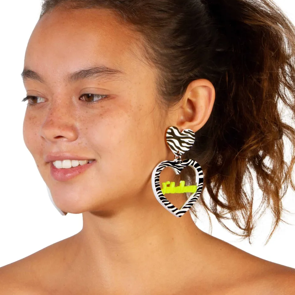 haus_of_dizzy_neon_fuckin_2.webp Earrings^Haus Of Dizzy Neon Fucking Fabulous Heart Earrings