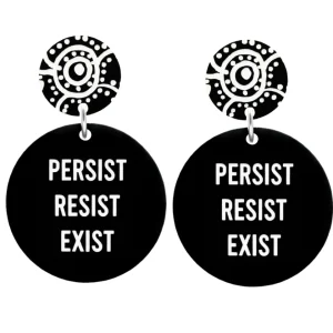Earrings^Haus Of Dizzy 'Persist, Resist, Exist' Earrings