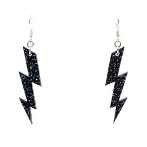 Earrings^Haus Of Dizzy Premium Glitter Bolt Earrings
