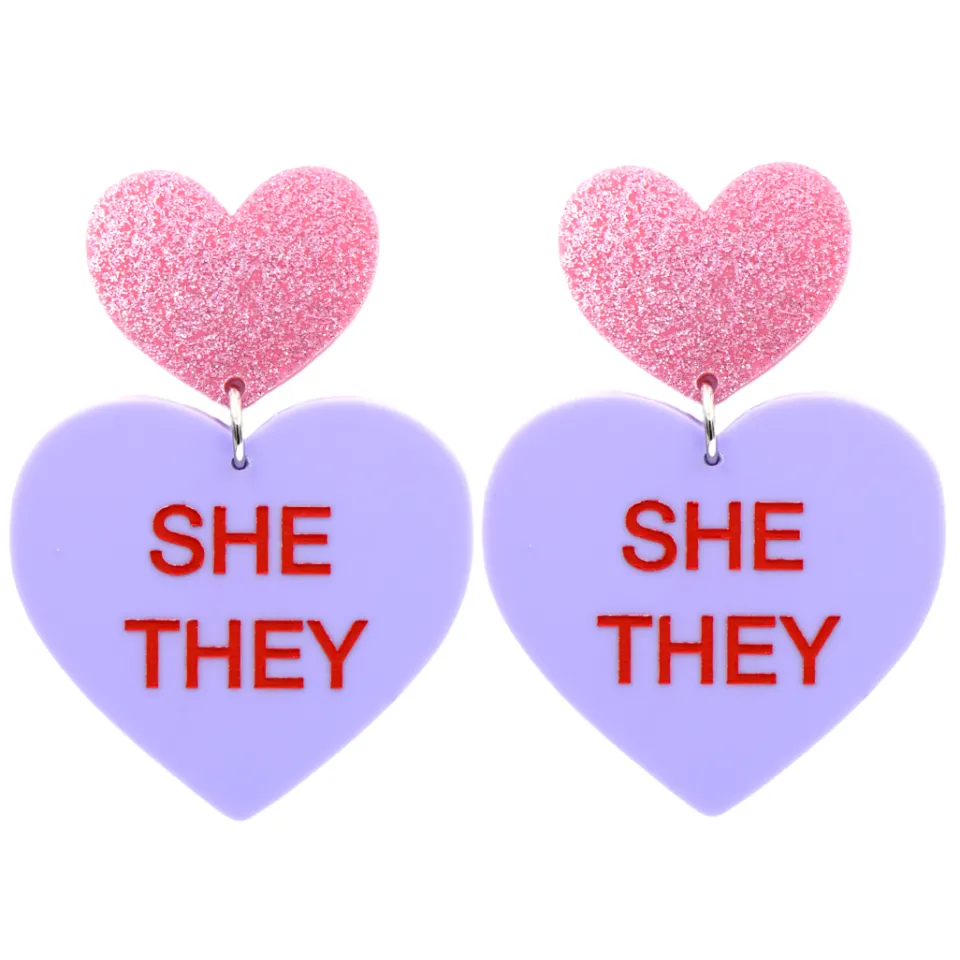 haus_of_dizzy_pronoun_gen_4.webp Earrings^Haus Of Dizzy 'Pronoun' Gentle Reminder Candy Heart Earrings