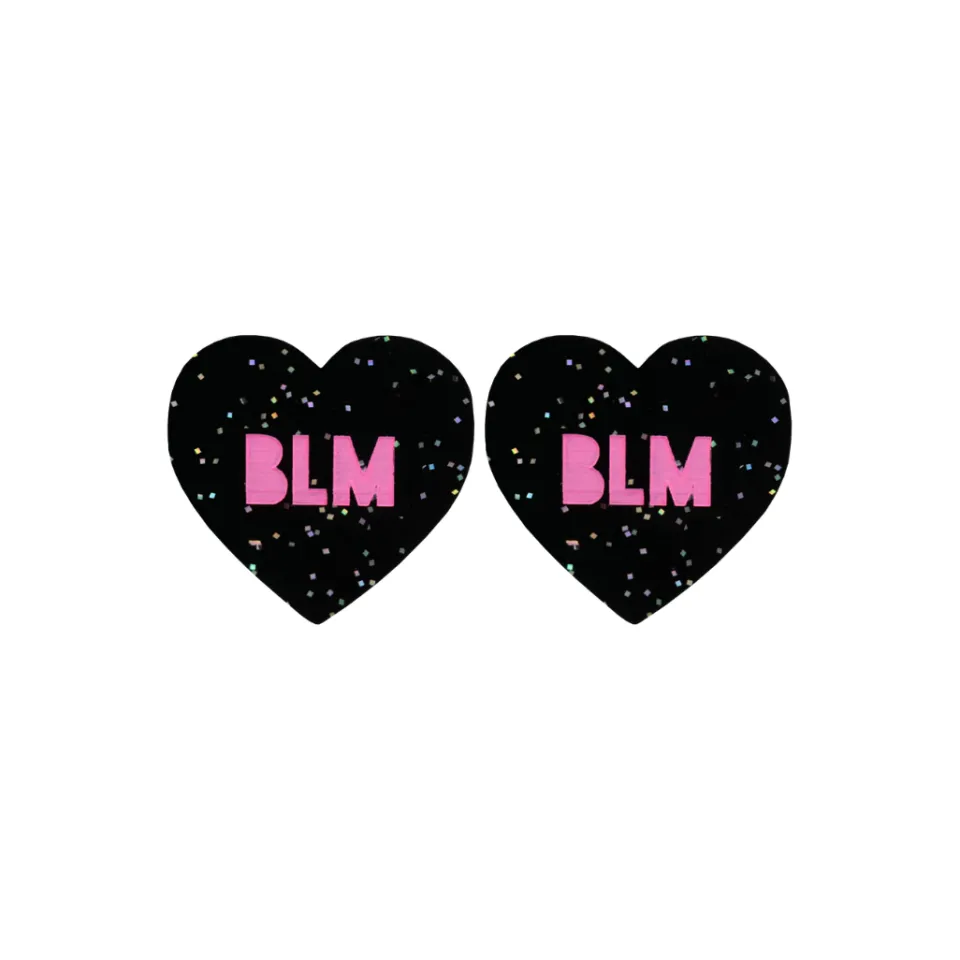 haus_of_dizzy_protest_in__0-1.webp Earrings^Haus Of Dizzy 'PROTEST' in 'BLM', 'ACAB', 'LAND BACK' Studs