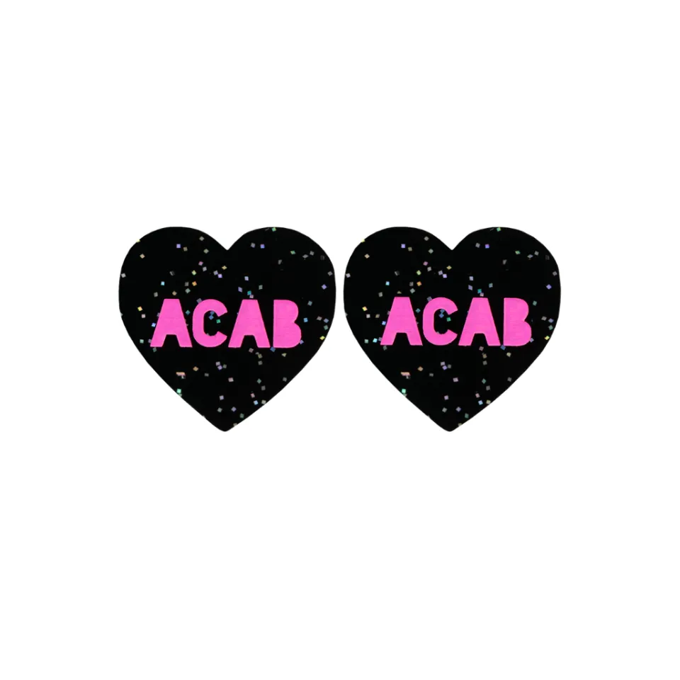 haus_of_dizzy_protest_in__6-1.webp Earrings^Haus Of Dizzy 'PROTEST' in 'BLM', 'ACAB', 'LAND BACK' Studs