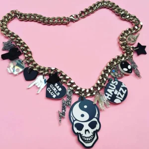 Necklaces^Haus Of Dizzy 'Rock On' Charm Necklace