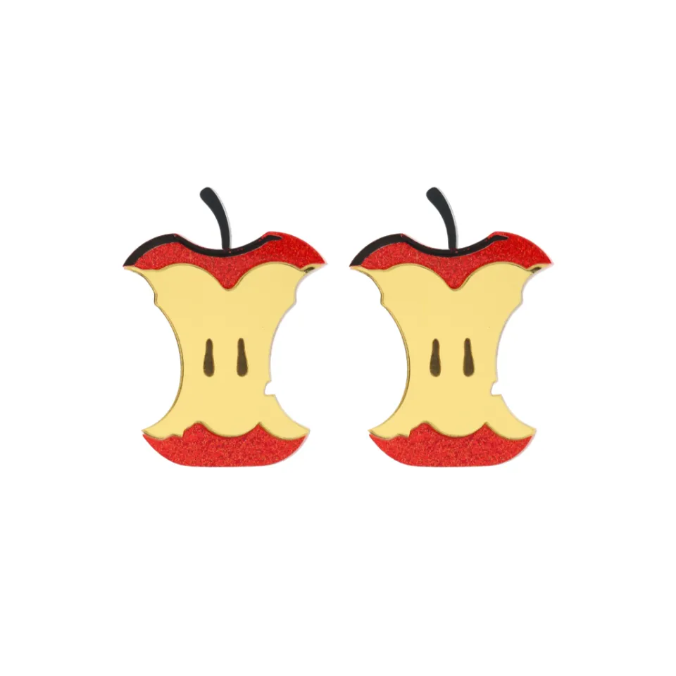haus_of_dizzy_rotten_appl_0.webp Earrings^Haus Of Dizzy 'Rotten Apple' earring studs