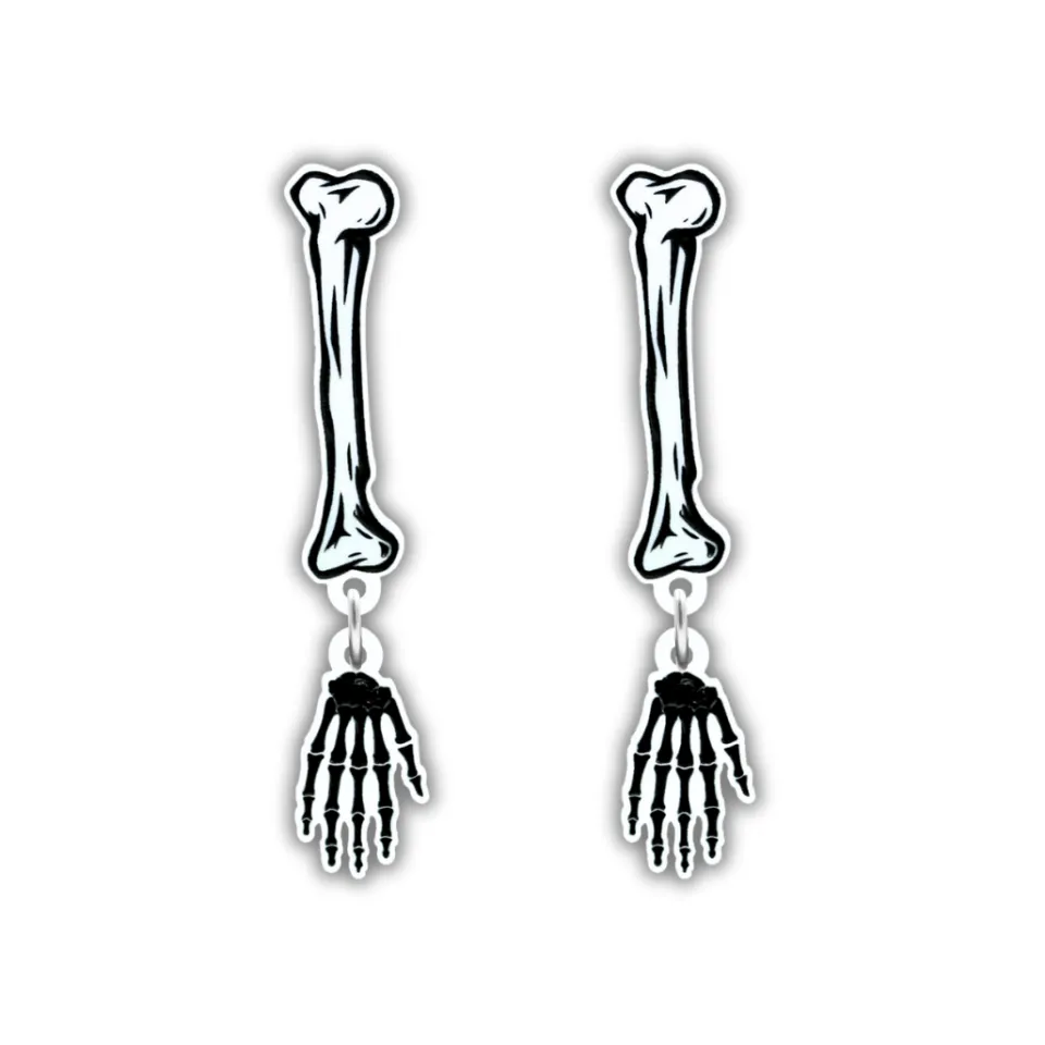 haus_of_dizzy_skelly_arm__0.webp Earrings^Haus Of Dizzy 'Skelly Arm' Earrings