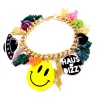Bracelets^Haus Of Dizzy 'Smiley' Charm Bracelet