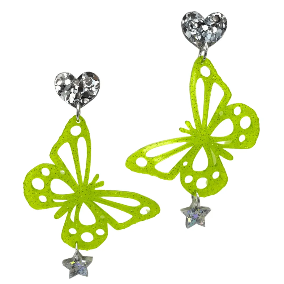 haus_of_dizzy_sparkle_but_4.webp Earrings^Haus Of Dizzy Sparkle Butterfly Charmed Earrings