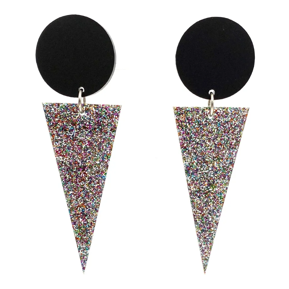 haus_of_dizzy_sparkle_spa_0.webp Earrings^Haus Of Dizzy 'Sparkle, Sparkle' Cone Earrings