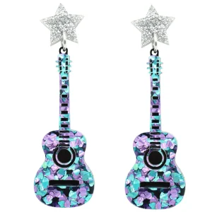 Earrings^Haus Of Dizzy 'Superstar Guitar' Earrings