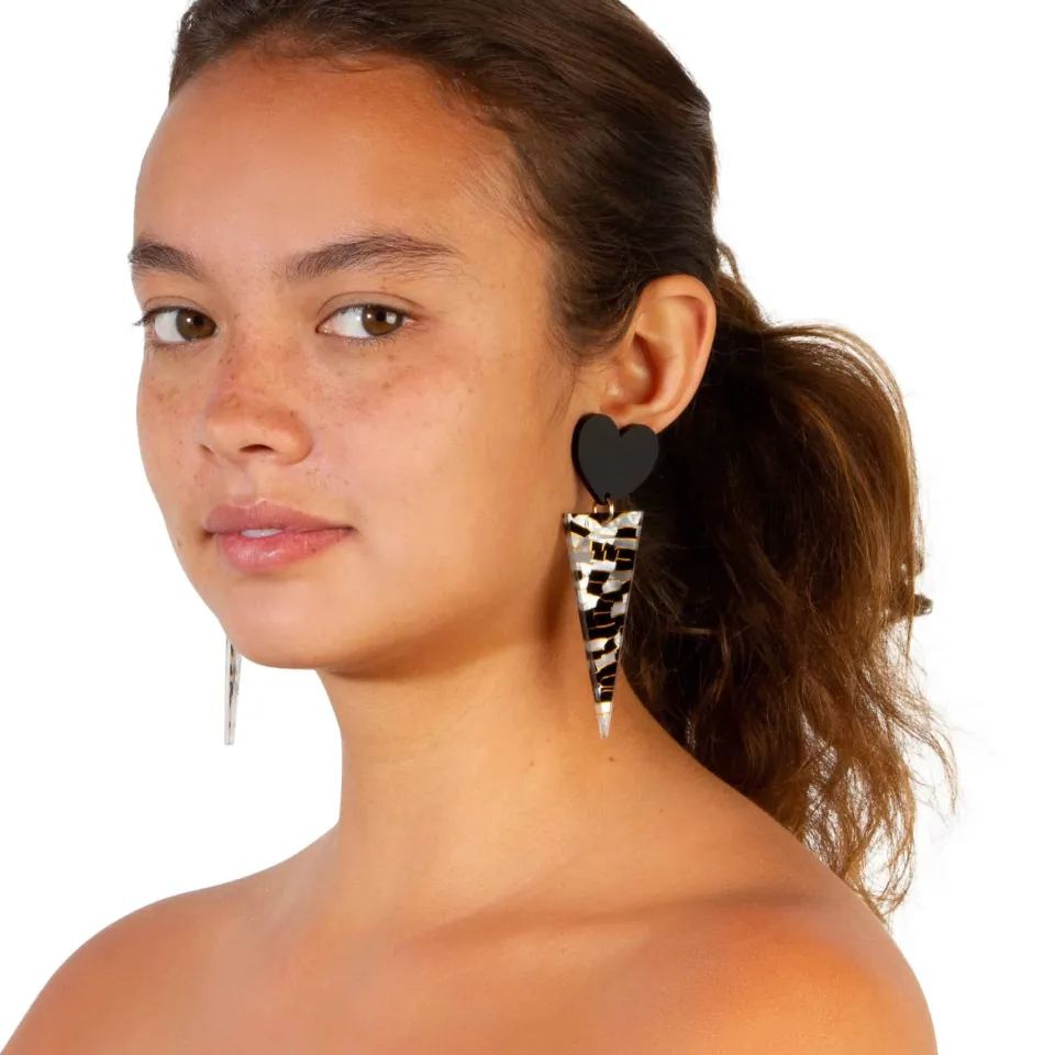 haus_of_dizzy_tiger_cone__1.webp Earrings^Haus Of Dizzy Tiger Cone Earrings