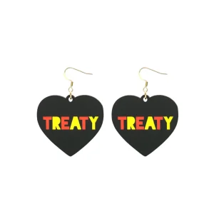 Earrings^Haus Of Dizzy 'Treaty' Heart Earrings