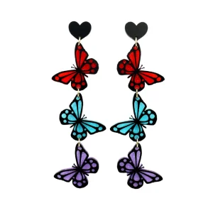 Earrings^Haus Of Dizzy Triple 'Beautiful Budya Budya' Earrings