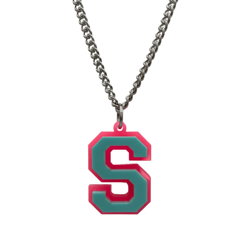 haus_of_dizzy_varsity_cus_0.webp Personalised Jewels | Necklaces^Haus Of Dizzy Varsity Custom Initial Necklace