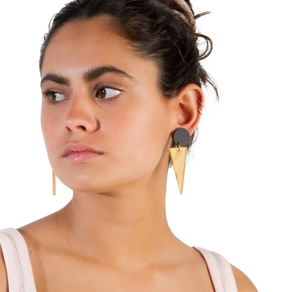 haus_of_dizzy_wiradjuri_w_2-1.webp Earrings^Haus Of Dizzy 'Wiradjuri Women' Cone Earrings