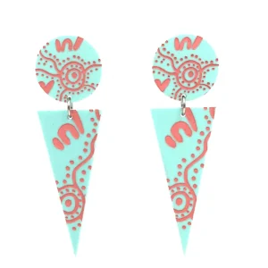 Earrings^Haus Of Dizzy 'Wiradjuri Yinaa' Cone Earrings