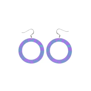Earrings^Haus Of Dizzy 'Wiradjuri Yinaa' Neon Hoop Earrings