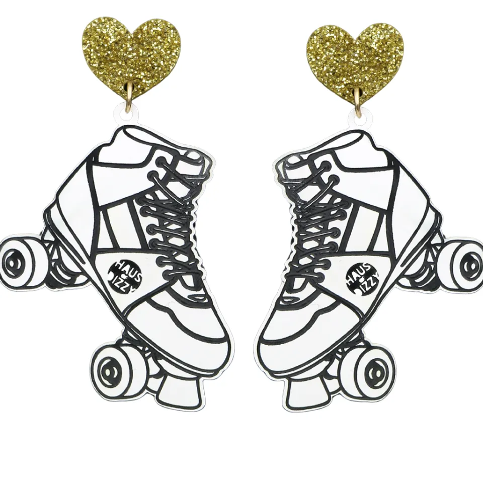 haus_of_dizzy_x_bianca_be_0.webp Earrings^Haus Of Dizzy x Bianca Beers 'Roller Skate' Earrings