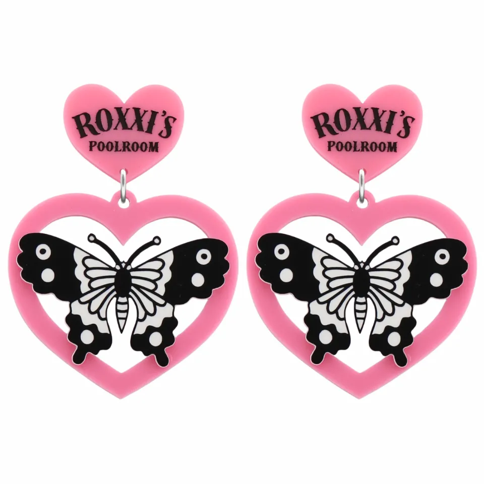 haus_of_dizzy_x_roxxis_po_1-3.webp Earrings^Haus Of Dizzy x Roxxi's Poolroom 'Butterfly' Barbie Heart Earrings