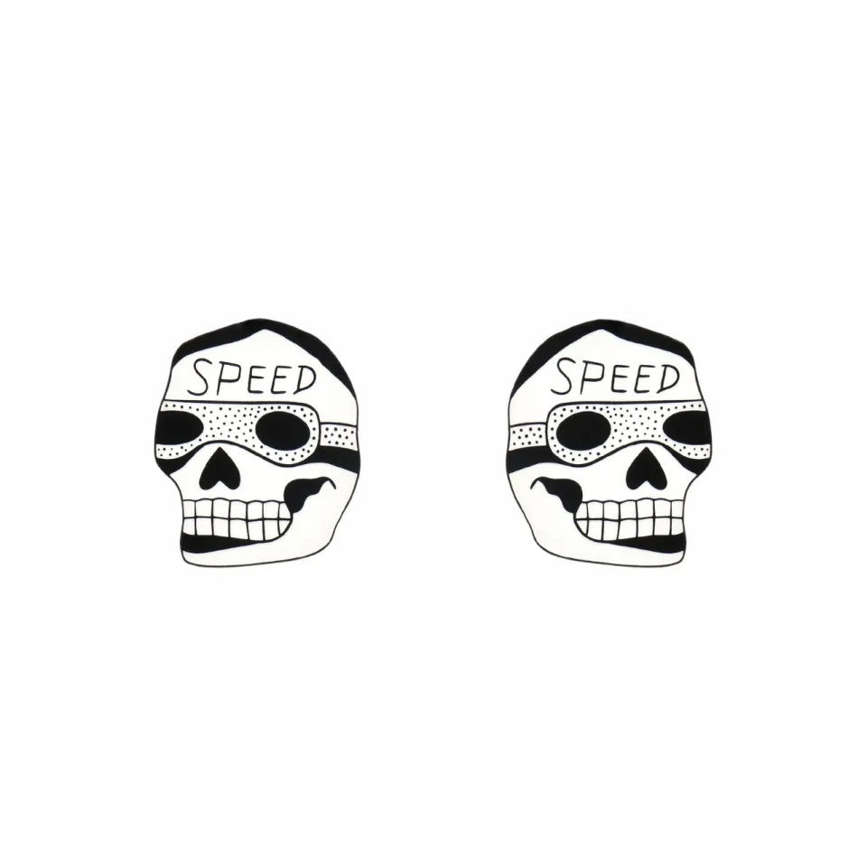 haus_of_dizzy_x_roxxis_po_1-8.webp Earrings^Haus Of Dizzy x Roxxi's Poolroom 'Speed Skull' Studs